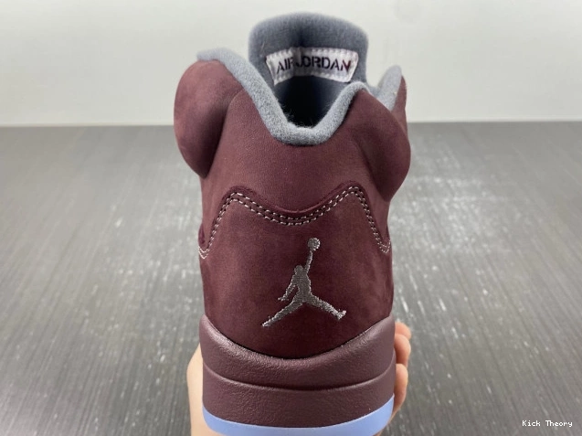 Kick Theory Jordan 5 Air Burgundy DZ4131-600 0807